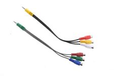 2x YUV Komponenten Kabel Adapter Adapterkabel für alle LED LCD TV Medion.Philips