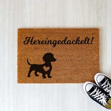 Hereingedackelt Fußmatte