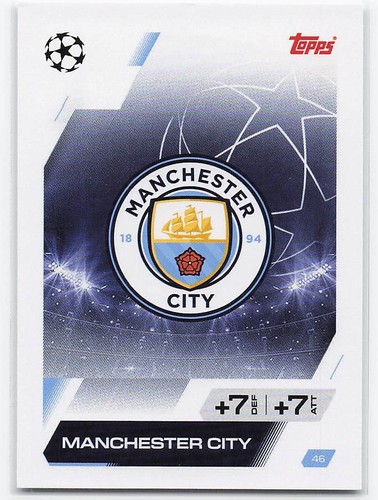 Manchester city topps match - topps,