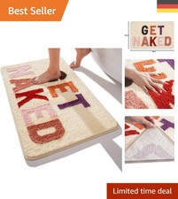 Beiger Bunt Badteppich 50x80