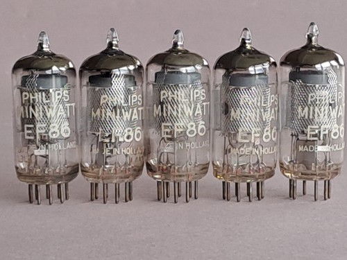 Ef86 philips röhre - 5x,