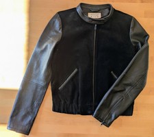 Leder und Wildlederjacke, S