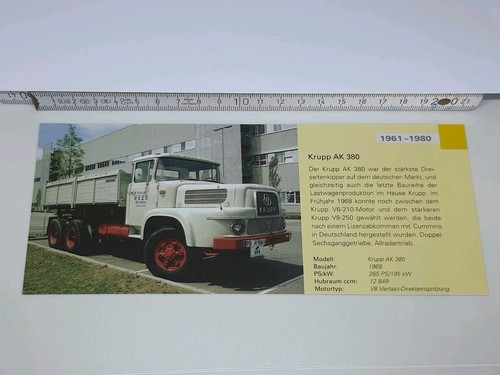Krupp 380 lkw - krupp,