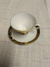 Gedeckset von Bareuther in Waldsassen, Bayern Gold Weiß