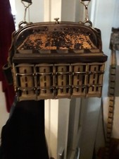 Schaffnertasche  DM Geldspeicher/wechsler Fa. Krauth  Ledertasche schaffnerkasse