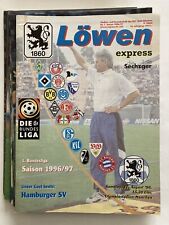 Löwen Express, Stadionzeitung des TSV München 1860, 13 Stück 95/96 und 96/97