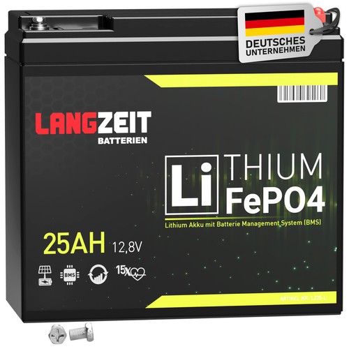 Lifepo4 25ah 12v akku - lifepo4,