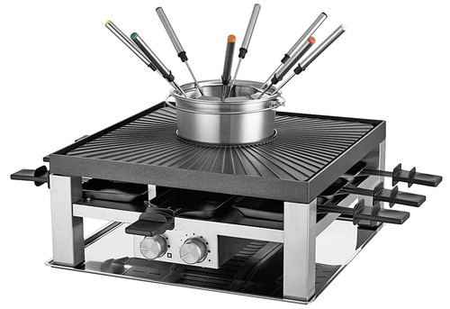 Solis 3in1 raclette fondue - raclette,