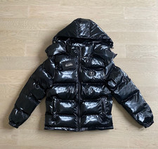 Trapstar Irongate Detachable Hooded Puffer Jacke - Shiny Black