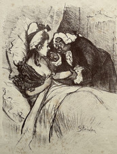 Steinlen Dame Jacinthe