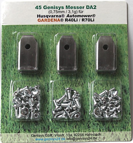 Ersatz messer klingen - -,