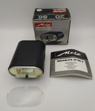 Metz Mecablitz 20 BC 6 Blitzgerät Aufsteckblitz Mittenkontakt mit OVP+Anleitung 