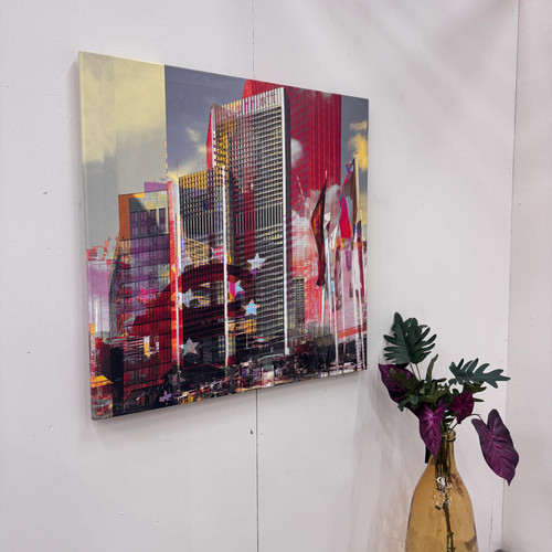 Wandbild 90x90 frankfurt - wandbild,
