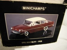 1:18 Minichamps Opel Rekord P1 1958 brown/braun in OVP