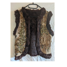 Damen weste aus echtem - damen,