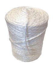 Verpackungsbindfaden,Schnur,Paketschnur,Bindfaden,Kordel,weiß,2-fach,Seil(600m)