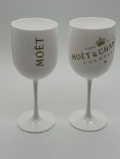 2x Moet & Chandon Ice akryl Glas becher Cup Gläser