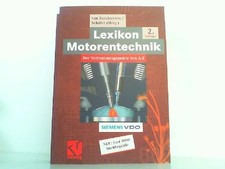 Lexikon Motorentechnik. Der Verbrennungsmotor von A - Z. ATZ-MTZ-Fachbuch. Bassh