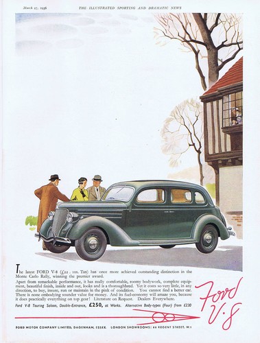 Ford touring limousine - v8,