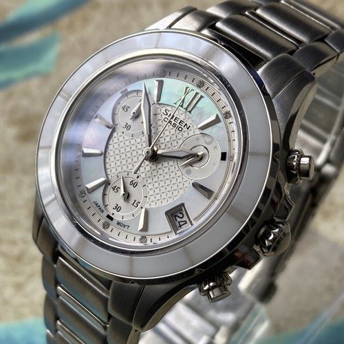 Damen casio uhr sheen she - damen,