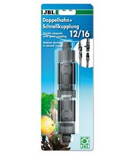 JBL Schlauchverbinder 12/16 mit Schnellkupplung & Doppelhahn