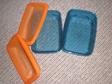 Tupperware MicroFrost Gefrierdose flach Einfrieren und Mikrowelle 800 + 1300 ml