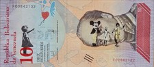 BANKSY * 10 Bolivares * Echte