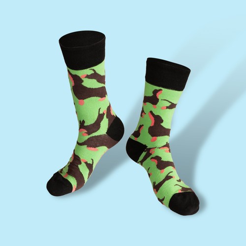 Unabux socken brutus dackel - brutus,