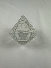 Schmuckschatulle Glas, Glaspyramide, Made In Italy, Perfekt Für Schmuck