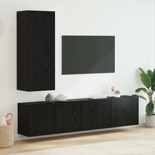 Wohnwand mit LED-Beleuchtung