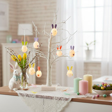 LED Osterbaum 50 cm mit 8