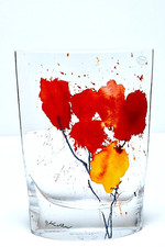 Goebel glas vase artis orbis - glas,