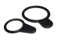 Gummiringe 2er schwarz z