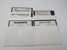 Disketten 5,25" Commodore C64/C128  Sammlung zur Auswahl mit original Spielen