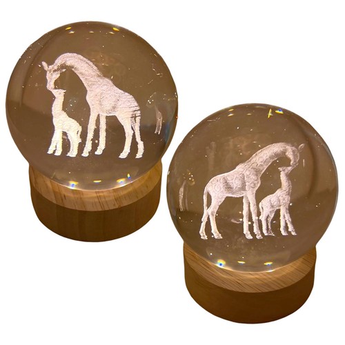 Set two crystal - 3d, ball