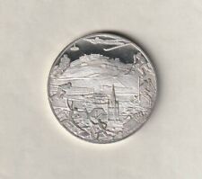 Silbermedaille Olympiade Grenoble, dm 40mm Ag900 (HY) Erh:PP