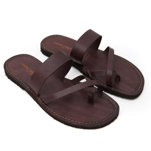 Handgefertigte leder sandalen - handgefertigte,