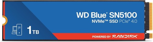 Blue sn5100 nvme ssd 500gb - blue,
