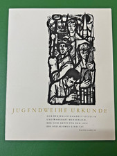 DDR Jugendweihe Urkunde mit