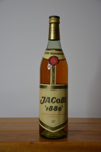 Jacobi 1880 alter weinbrand - jacobi,