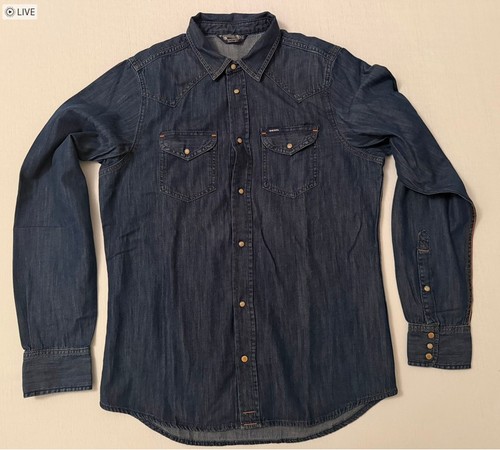 Diesel jeanshemd größe - , /