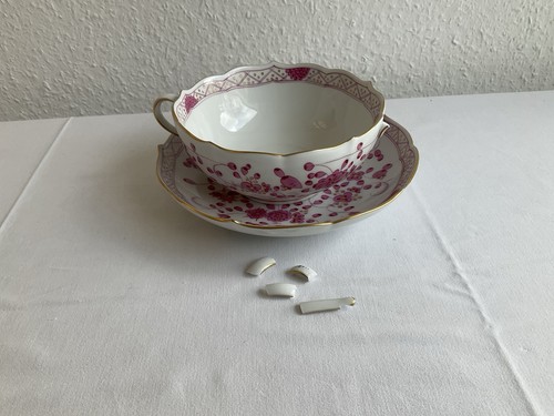 Meissen suppentasse indisch - suppentasse,