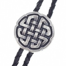 Bolo Tie Kelten- Knoten, echt