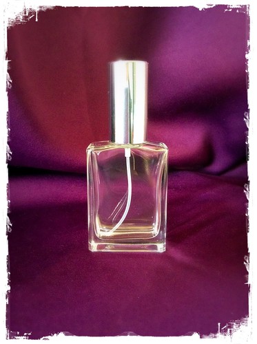 Parfum flakon leer - flakon,
