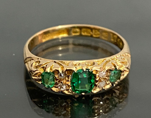 Edwardian 18k yellow gold - edwardian,