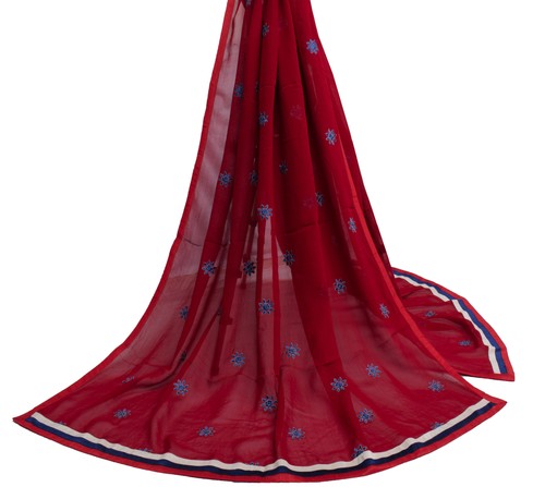 Sushila vintage rot - rot, dupatta