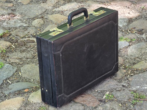 Vintage aktenkoffer lucky - aktenkoffer,