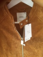 NEU: MANGO ECHTLEDER- JACKE