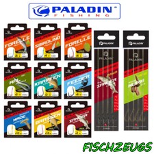 Paladin Haken Angelhaken Vorfach Sbirolino Forelle Wurm Made Zander Aal Karpfen