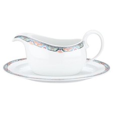 Sauciere mit Teller 2-tlg